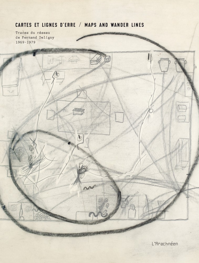 Cartes et lignes d'erre | Ouvrage collectif, Cartes et lignes d’erre Traces du réseau de Fernand Deligny, 1969-1979, Paris, L'Arachnéen, 2013.