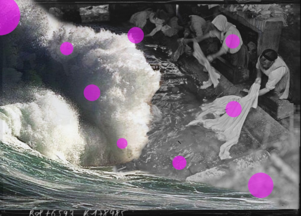 Arriver aux lavandières | 